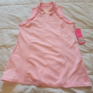 Lilly Pulitzer Luxletic Meryl Polo M